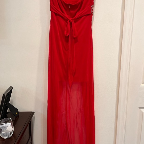 Chiffon cocktail dress - Picture 4 of 5